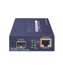 PLANET GTP805A GTP-805A Convertidor IEEE802.3af/at PoE 10/100/1000Base-T a 100/1000X