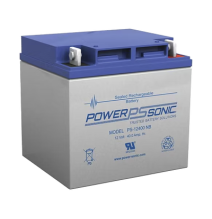 POWER SONIC PS12400NB4 PS-12400-NB4 Batería 12V 40AH Para Respaldo Tecnologías AGM/VR