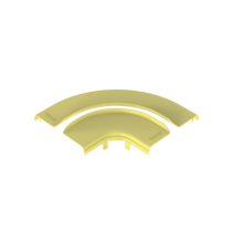 PANDUIT FRRASC6LYL FRRASC6LYL Tapa Opcional para Ángulo Recto de 90 Horizontal FRRA6