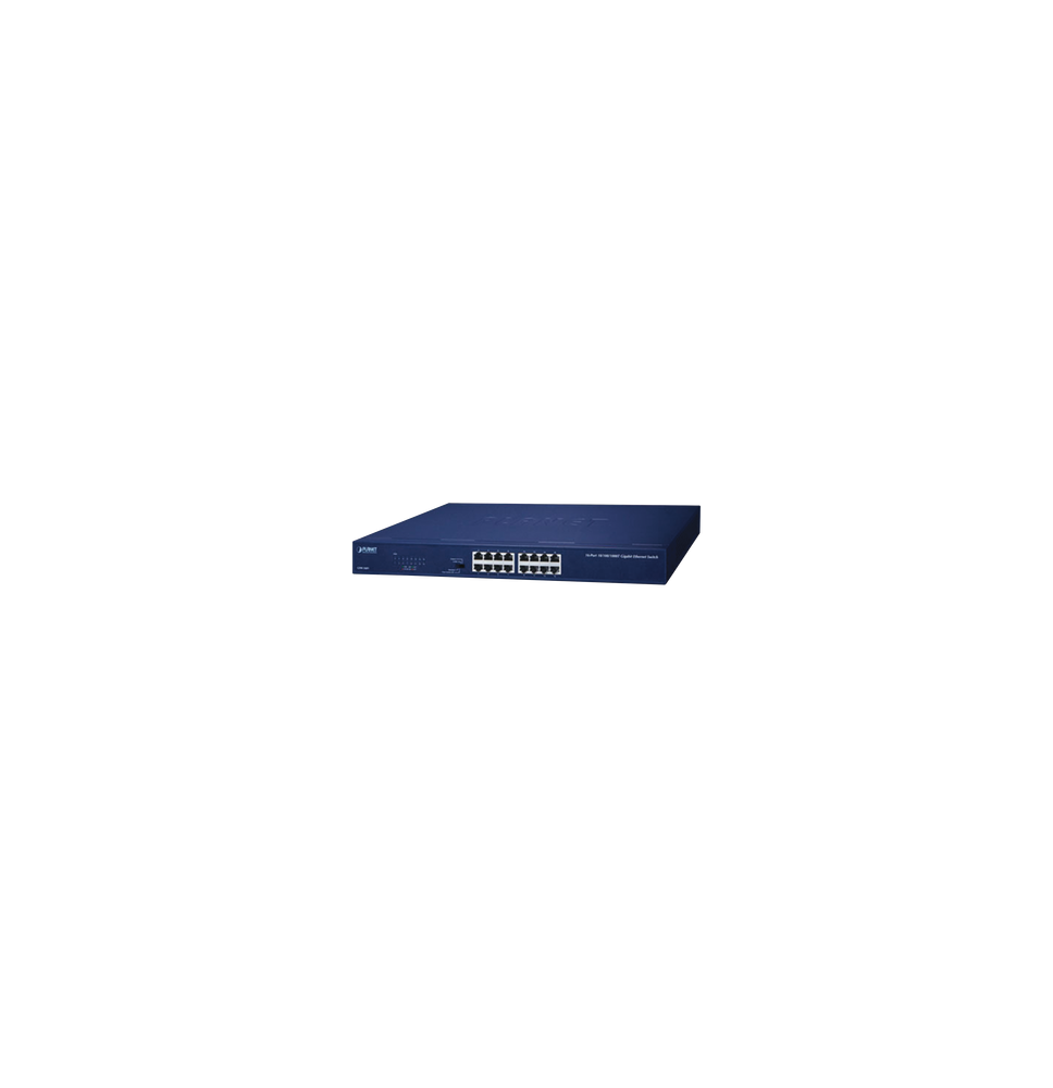 PLANET GSW1601 GSW-1601 Switch No Administrable Gigabit de 16 Puertos 10/100/1000 Mbp