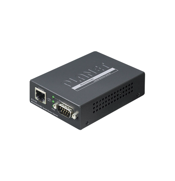 PLANET ICS110 ICS-110 Convertidor de Medios de RS-232/ RS-422/ RS-485 a Fast Ethernet