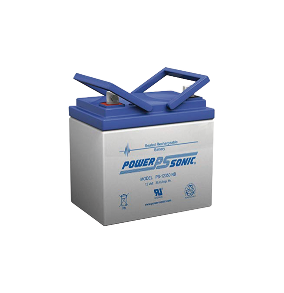 POWER SONIC PS12330NB PS-12330-NB Batería 12V 33AH Para Respaldo Tecnologías AGM/VRLA