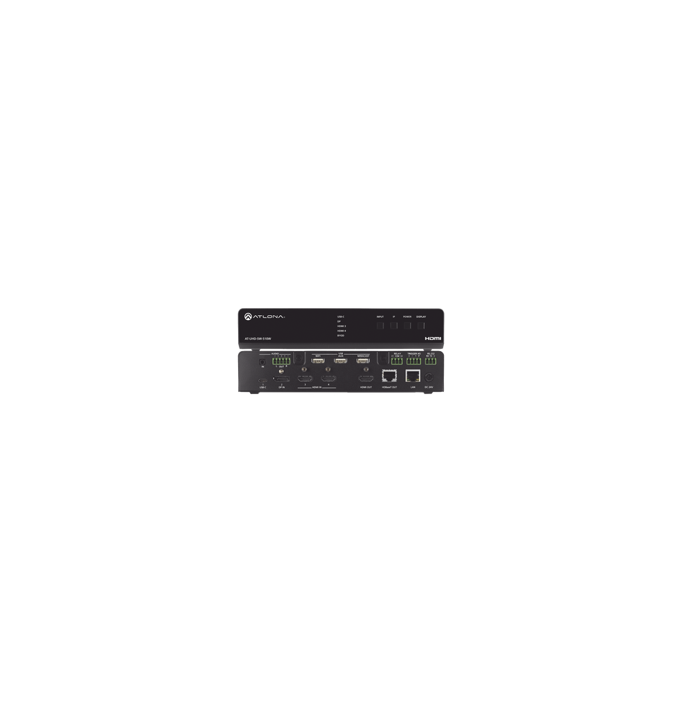 ATLONA ATUHDSW510WEU AT-UHD-SW-510W-EU FIVE-INPUT UNIVERSAL SWITCHER WITH WIRELESS PR ATLONA ATUHDSW510WEU AT-UHD-SW-510W-EU FIVE-INPUT UNIVERSAL SWITCHER WITH WIRELESS PR