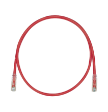 PANDUIT UTPSP100RDY UTPSP100RDY Cable de Parcheo TX6 UTP Cat6 24 AWG CM Color Rojo 10