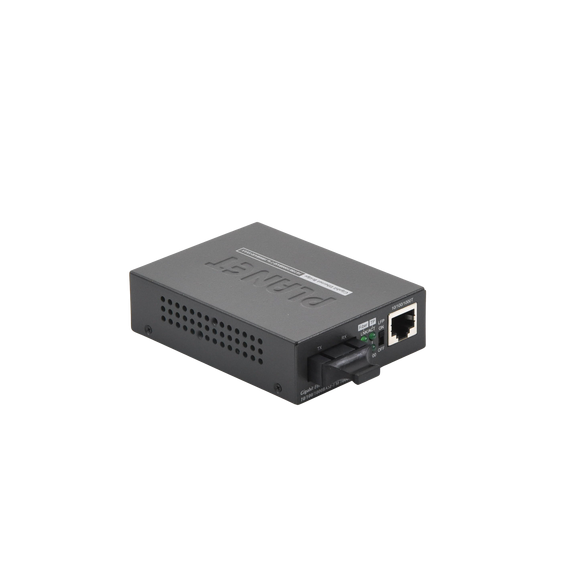 PLANET GT802 GT-802 Convertidor de Medios UTP/Fibra Óptica de 1000 Mbps Multi-Modo Ha