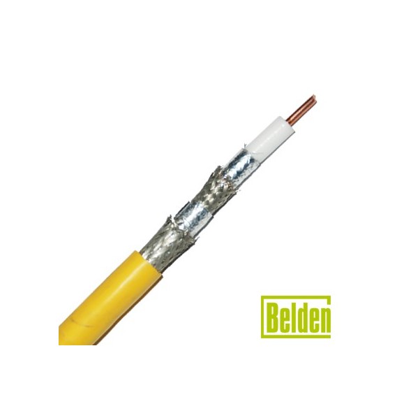 BELDEN 98801000 98-80/1000 Cable Coaxial con Blindaje Duobond II + 94 % Malla Trenzad