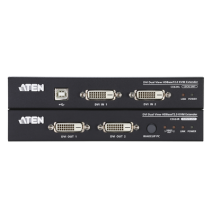 ATEN CE624 CE624 Extensor KVM | HDBaseT? | 2.0 DVI dual display USB | 1920 x 1200 a 1