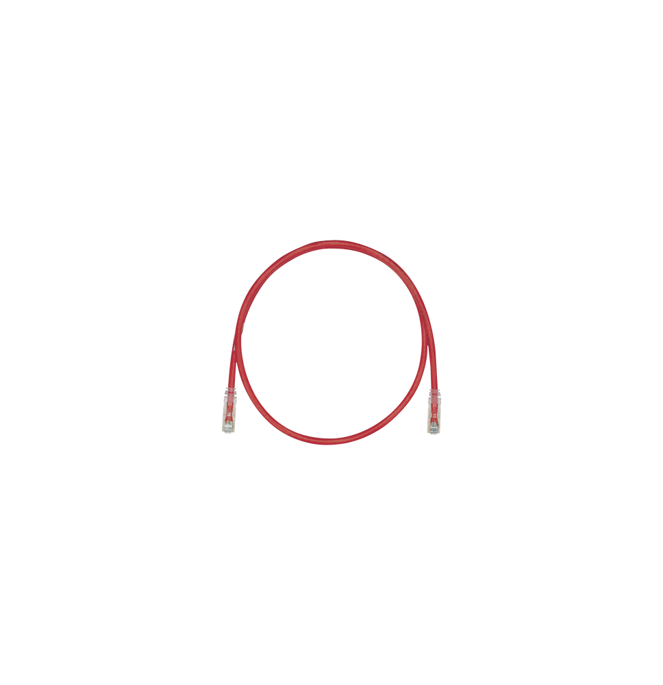 PANDUIT UTPSP70RDY UTPSP70RDY Cable de Parcheo UTP Cat6A 24 AWG CM Color Rojo 70ft