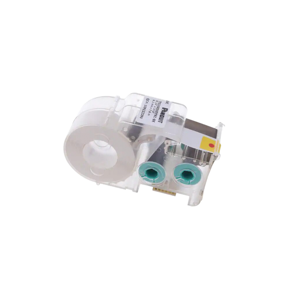 PANDUIT T024X000YKCBK T024X000YKC-BK Casete de Etiquetas de Poliéster de Cinta Contin