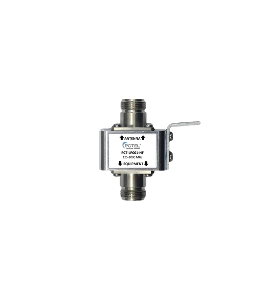 PCTEL PCTLP001NF PCTLP001NF Protector Coaxial con ceja frontal conectores N hembra