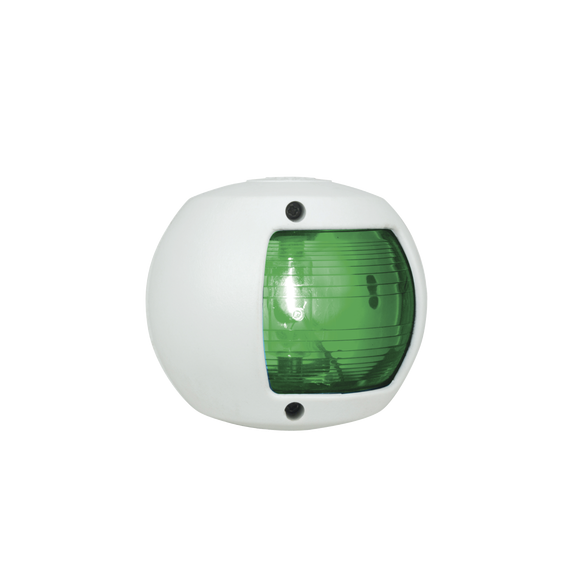 PERKO 0170WSD12V 0170-WSD-12V Luz lateral de Navegación en Color Verde con Carcasa Bl