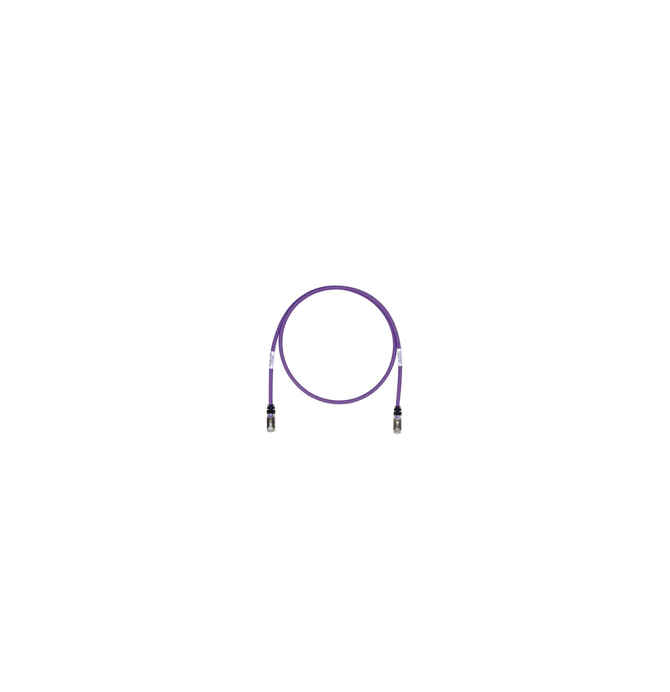 PANDUIT STP6X25VL STP6X25VL Patch Cord Cat6A Blindado S/FTP CM/LS0H 25ft Color Violet