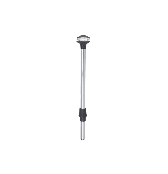 PERKO 1440DP2CHR 1440-DP2-CHR Luz de Poste en Color Blanco Serie Inland de 0.6 m (24