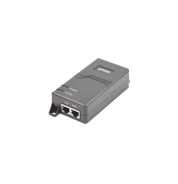 PLANET POE163 POE-163 Inyector PoE IEEE 802.3at Puertos Gigabit Hasta 30 W de Salida