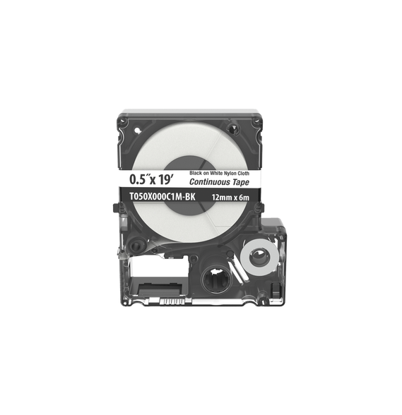 PANDUIT T050X000C1MBK T050X000C1M-BK Casete de Etiquetas de Nylon de Cinta Continua C