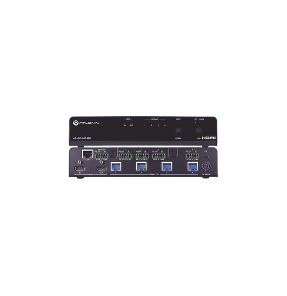 ATLONA ATUHDCAT4ED AT-UHD-CAT-4ED 4K/UHD HDBASET HDMI 1 X 4 EXTENDED DISTANCE DISTRIB