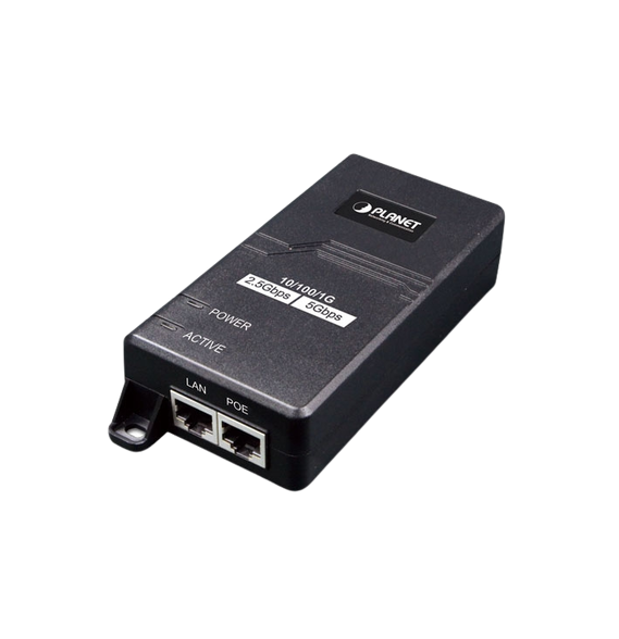 PLANET POE165 POE-165 Inyector PoE 802.3 af/at Hasta 30 W con Puertos de 10/100/1000M