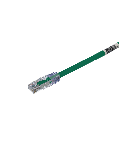 PANDUIT UTP6AX25GR UTP6AX25GR Cable de Parcheo UTP Cat6A 24 AWG CM Color Verde 25ft