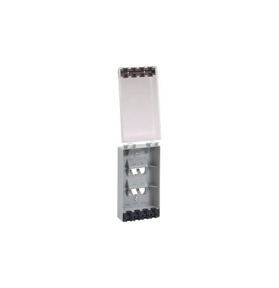 PANDUIT CFPWR4CL CFPWR4CL Placa de Pared Vertical Resistente al Agua con Protección I