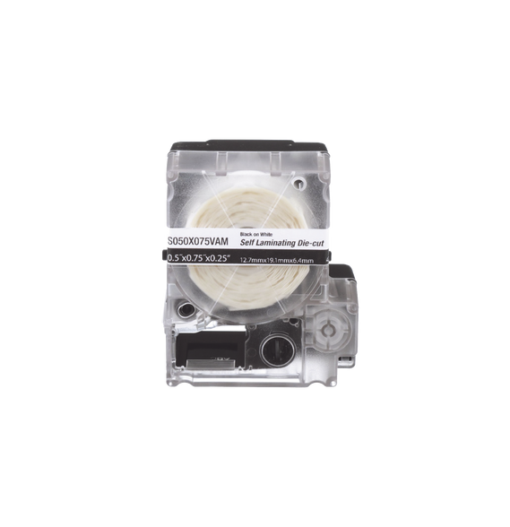 PANDUIT S100X125VAM S100X125VAM Casete de 200 Etiquetas Autolaminadas de 25.4 x 38.1