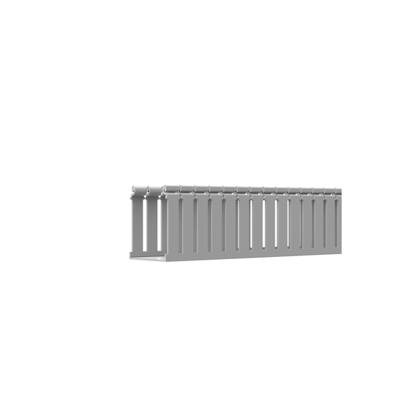 PANDUIT FC4X4LG2 FC4X4LG2 Canaleta Ranurada de PVC con Tapa Tipo F 108 mm de Ancho 10
