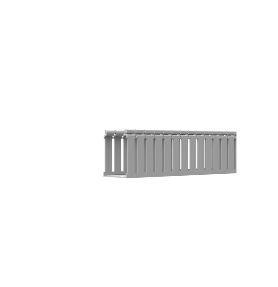 PANDUIT FC4X3LG2 FC4X3LG2 Canaleta Ranurada de PVC con Tapa Tipo F 108 mm de Ancho 79