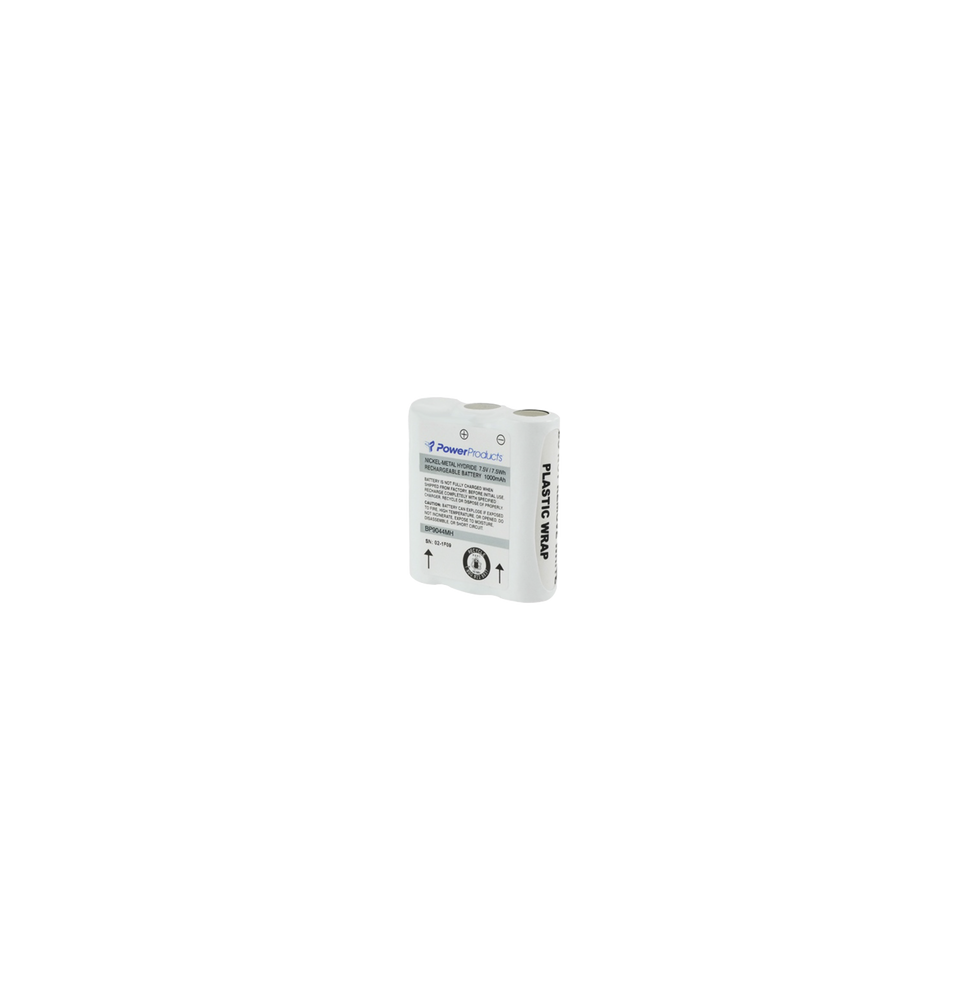 POWER PRODUCTS PPHNN9044MH PP-HNN9044MH Batería de Ni-MH 1000 mAh 7.5 V para radios M POWER PRODUCTS PPHNN9044MH PP-HNN9044MH Batería de Ni-MH 1000 mAh 7.5 V para radios M
