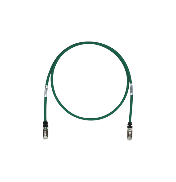 PANDUIT STP6X10GR STP6X10GR Patch Cord Cat6A Blindado S/FTP CM/LS0H 10ft Color Verde