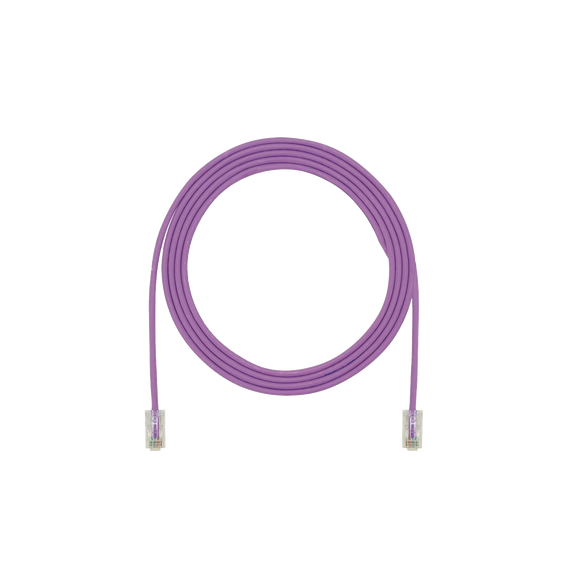 PANDUIT UTP6AX15VL UTP6AX15VL Cable de Parcheo UTP Cat6A 24 AWG CM Color Violeta 15ft