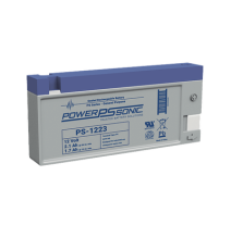 POWER SONIC PS1223PC PS-1223-PC Batería 12V 2.1AH Para Respaldo Tecnologías AGM/VRLA