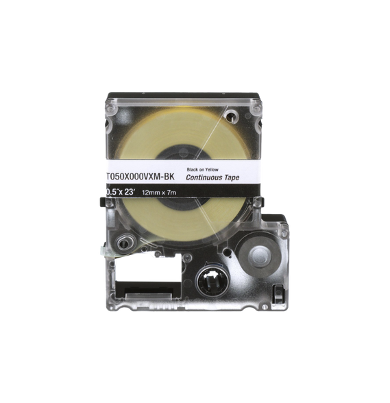 PANDUIT T038X000VXMBK T038X000VXM-BK Casete de Etiquetas de Vinilo de Cinta Continua