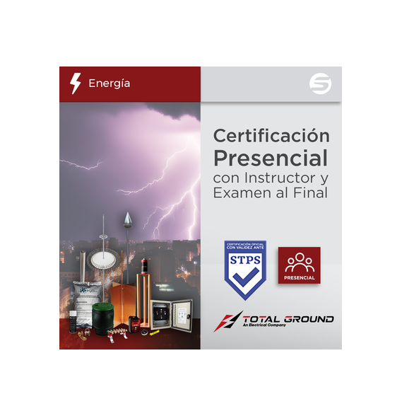 Syscom EXPERTTG1 EXPERTTG1 Certificación Oficial en Tierras Físicas y Pararrayos Tota