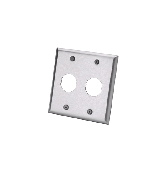 PANDUIT IAEFP22G IAEFP2-2G Placa de Pared Doble IndustrialNet? Para 2 Conectores Indu