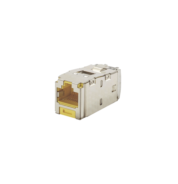 PANDUIT CJS6X88TGYLY CJS6X88TGYLY Conector Jack RJ45 Blindado Estilo TG Mini-Com Cate