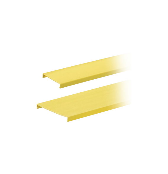 PANDUIT C4YL6 C4YL6 Tapa para Canaleta Ranurada de 4 in de Ancho 1828.8 mm de Largo C