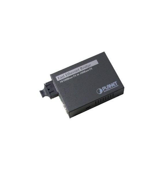 PLANET FT802S15 FT-802S15 Convertidor de medios 100 Mbps UTP/fibra óptica Mono-Modo h