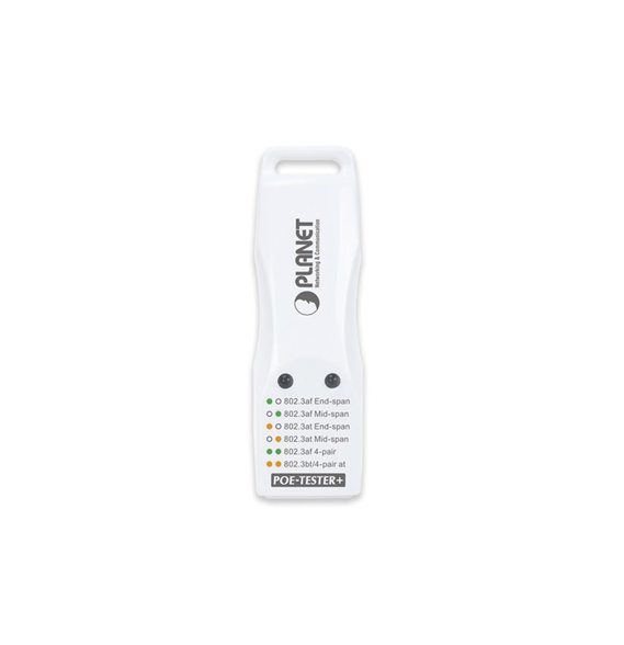 PLANET POETESTER POE-TESTER+ Probador Power Over Ethernet Compacto para Estandares IE
