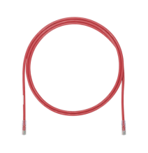 PANDUIT UTP6A5RD UTP6A5RD Cable de Parcheo UTP Cat6A 24 AWG CM Color Rojo 5ft