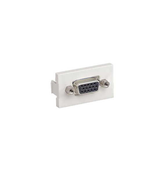 PANDUIT CHD15HDCIWY CHD15HDCIWY Inserto Plano de 1/3 Con Acoplador VGA Hembra-Hembra