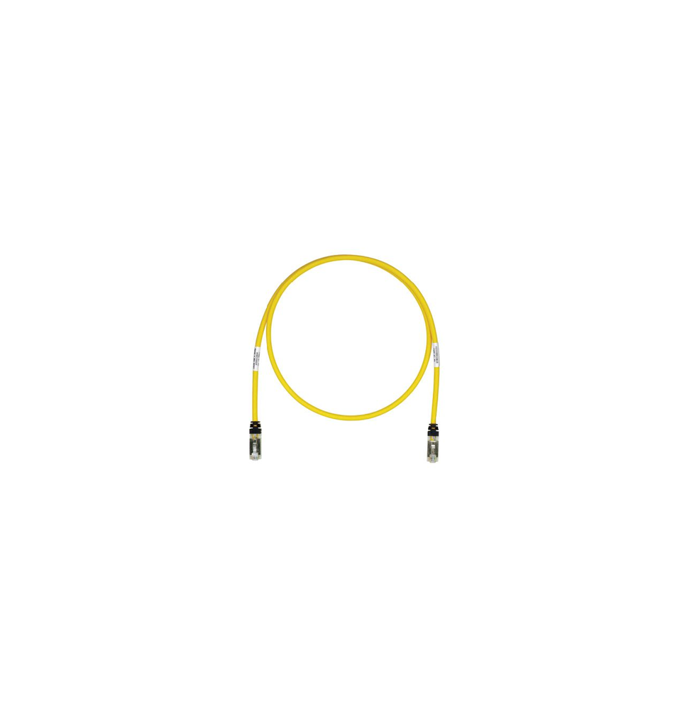 PANDUIT STP6X3YL STP6X3YL Patch Cord Cat6A Blindado S/FTP CM/LS0H 3ft Color Amarillo