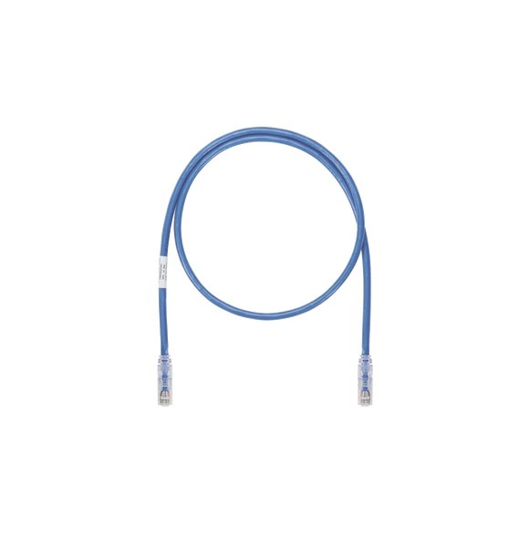 PANDUIT UTP6ASD7BU UTP6ASD7BU Cable de Parcheo UTP Cat6A 26 AWG CM Color Azul 7ft