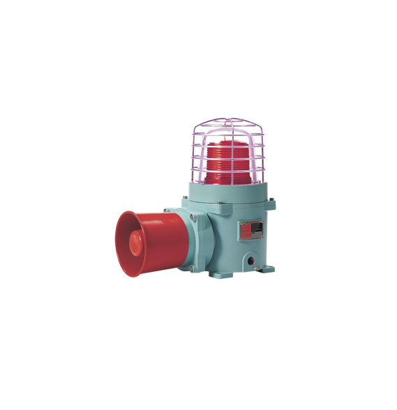 QLIGHT SESALWS120RATEX SESAL-WS-120-R-ATEX Combinación de baliza LED color Rojo con p