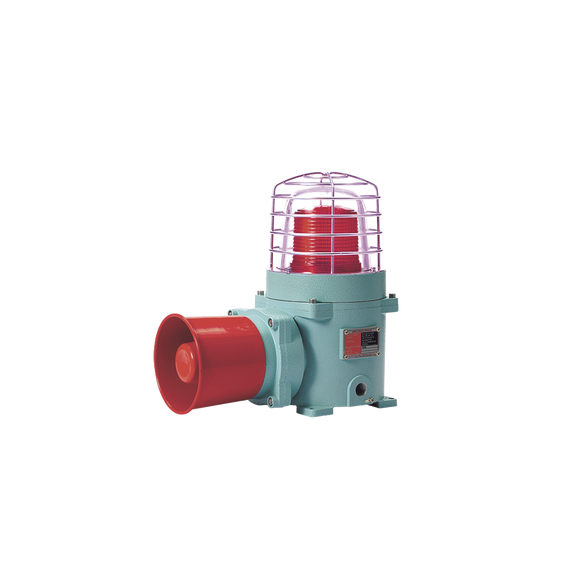 QLIGHT SESALWS24RATEX SESAL-WS-24-R-ATEX Combinación de baliza LED color Rojo con pat
