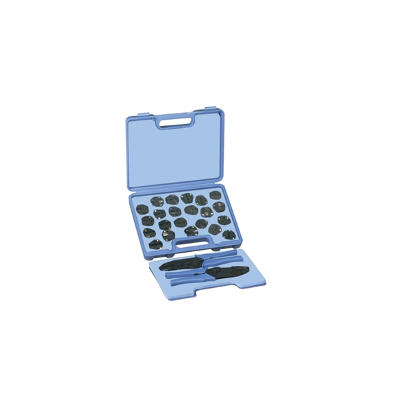 RF INDUSTRIES LTD RFA4006500 RFA-4006-500 Kit en Estuche de Plástico con 17 Muelas 10