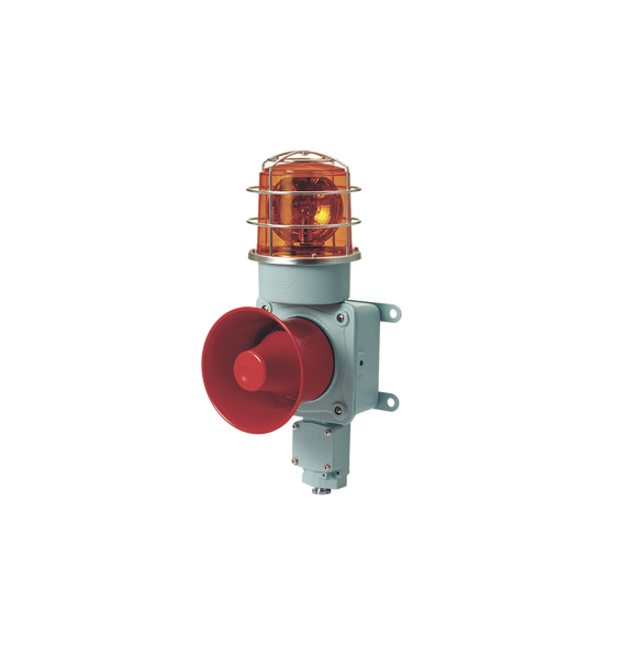 QLIGHT SMDWS24A SMD-WS-24-A Combinación de luz de advertencia giratoria color Ámbar c