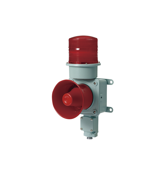 QLIGHT SDLWS24R SDL-WS-24-R Combinación de baliza LED color roja con sirena electróni