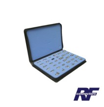 RF INDUSTRIES LTD RFA4010 RFA-4010 Kit maestro de 34 adaptadores coaxiales para celul