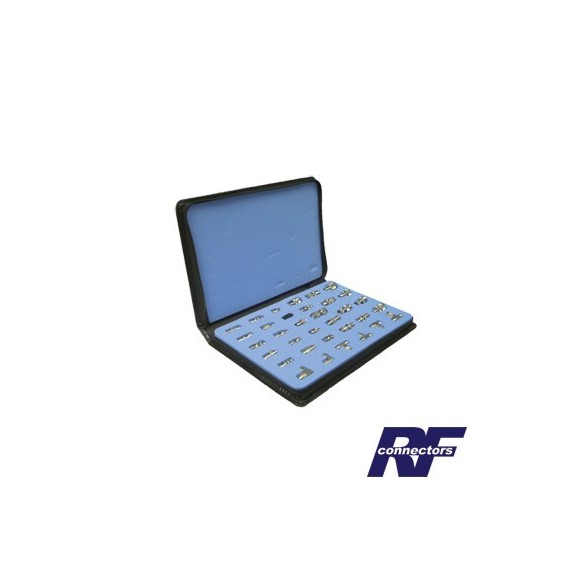 RF INDUSTRIES LTD RFA4010 RFA-4010 Kit maestro de 34 adaptadores coaxiales para celul