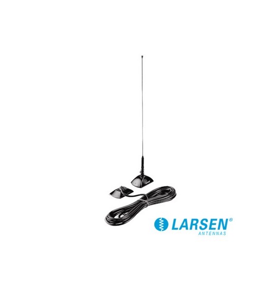 PULSE LARSEN ANTENNAS KG144UD KG-144UD Antena Móvil VHF para Cristal (on glass) Rango