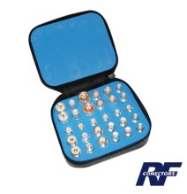 RF INDUSTRIES LTD RFA4024 RFA-4024 Kit Universal de Adaptadores UNIDAPT de 30 piezas